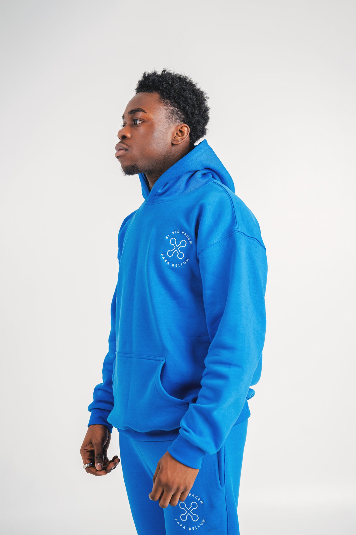 Blue gym sale king hoodie